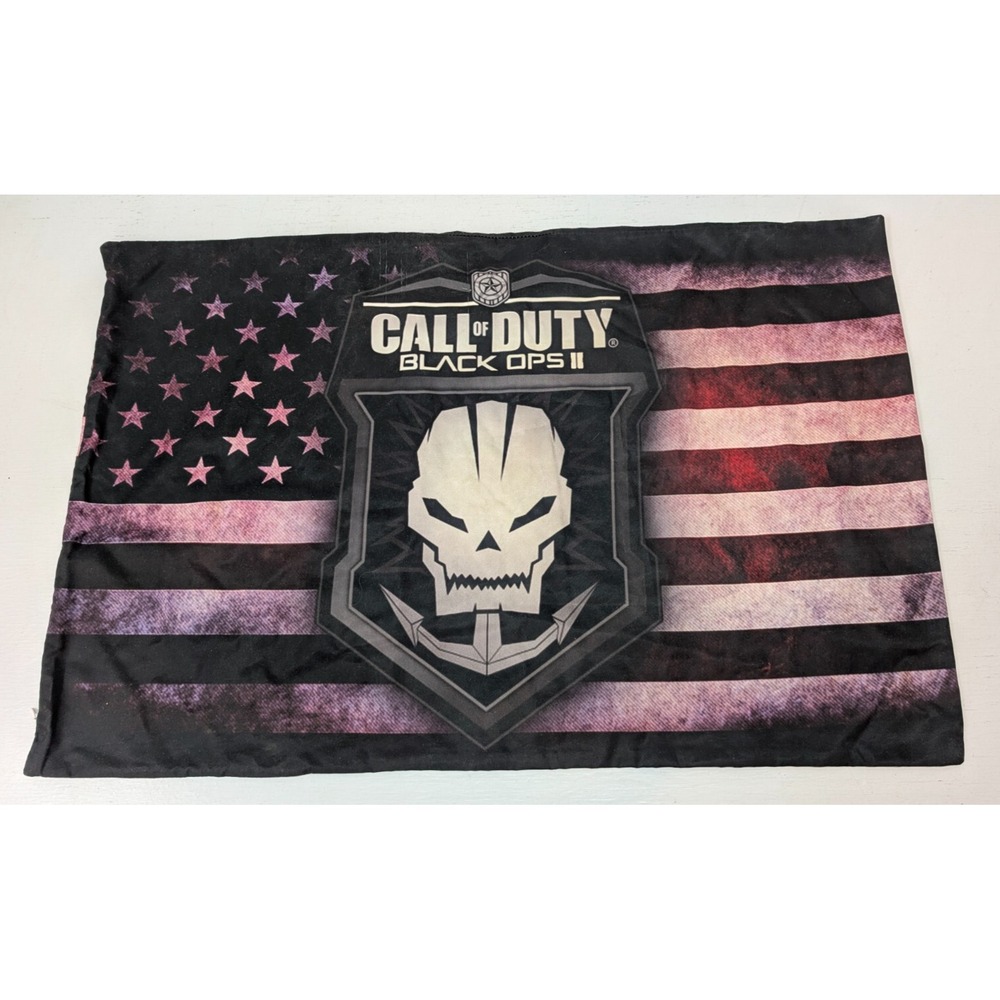 Call of Duty Black OPS II Pillowcase Shooter Game by Treyarch‎ Size 29"x19"